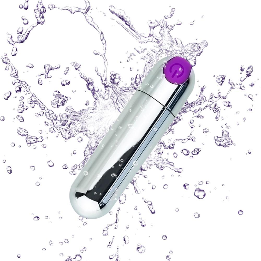 USB Rechargeable Mini Bullet 10 Speed Waterproof Sissy Clit Stimulator