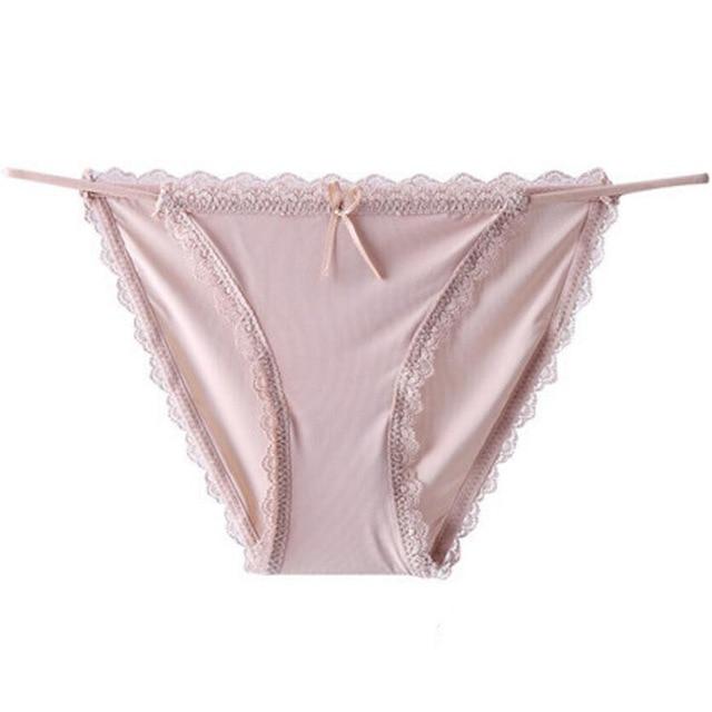 Solid Low Waist Panties