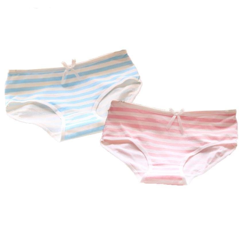 Sissy Striped Panties w/ Bow