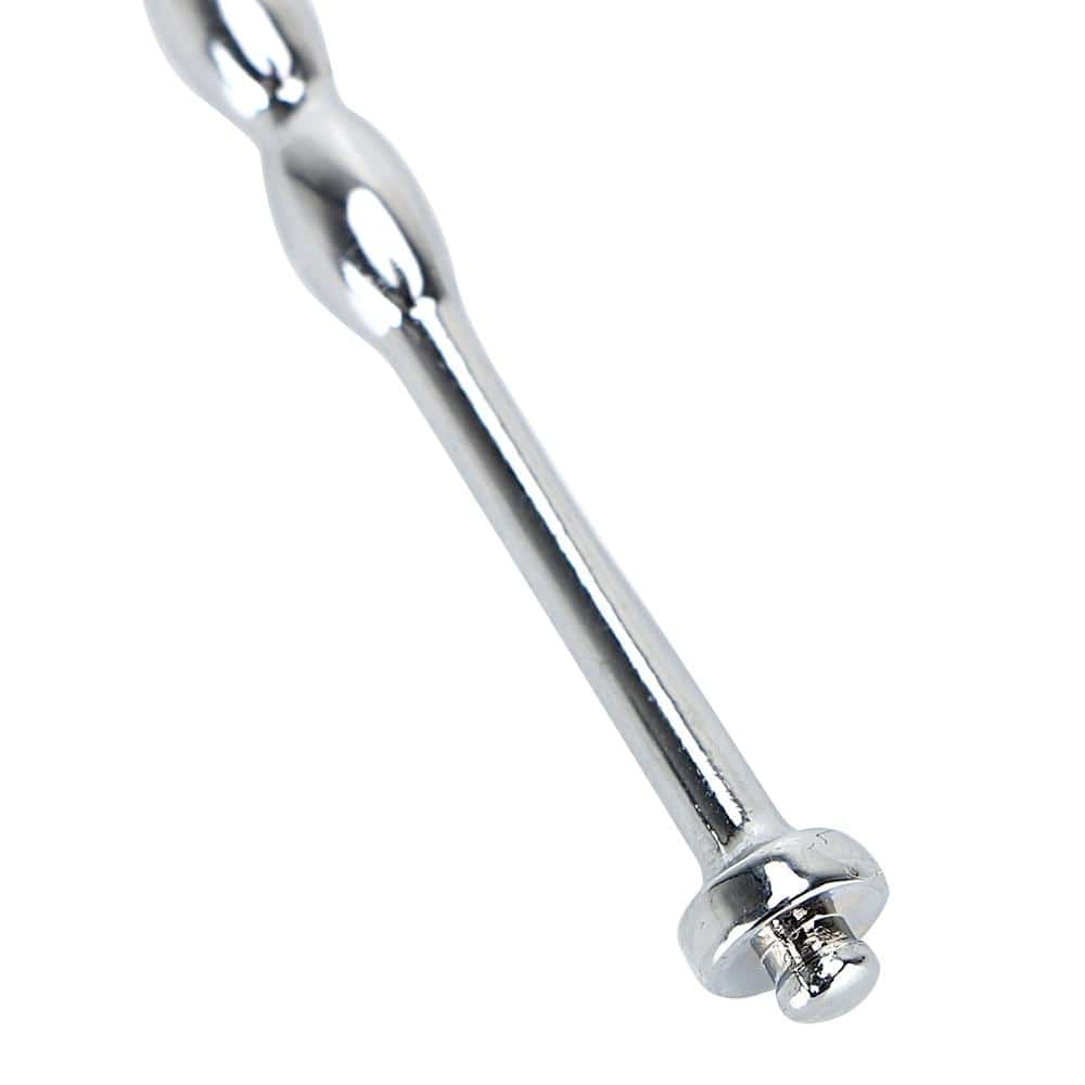 Stainless Beaded Penis Plug
