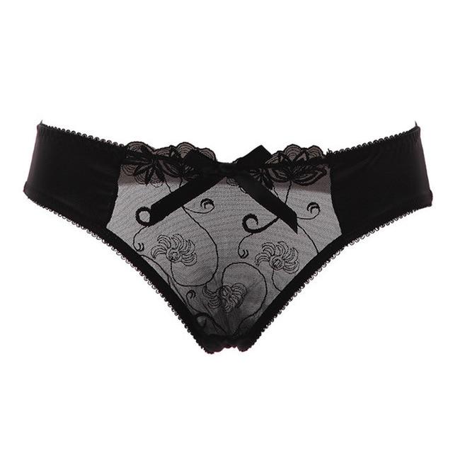 Sexy Floral Lace Low-Rise