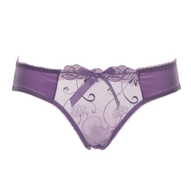 Sexy Floral Lace Low-Rise