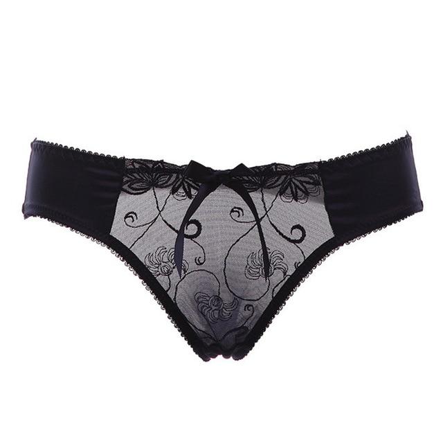 Sexy Floral Lace Low-Rise