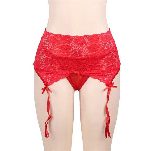 Lace Sissy Garter Set