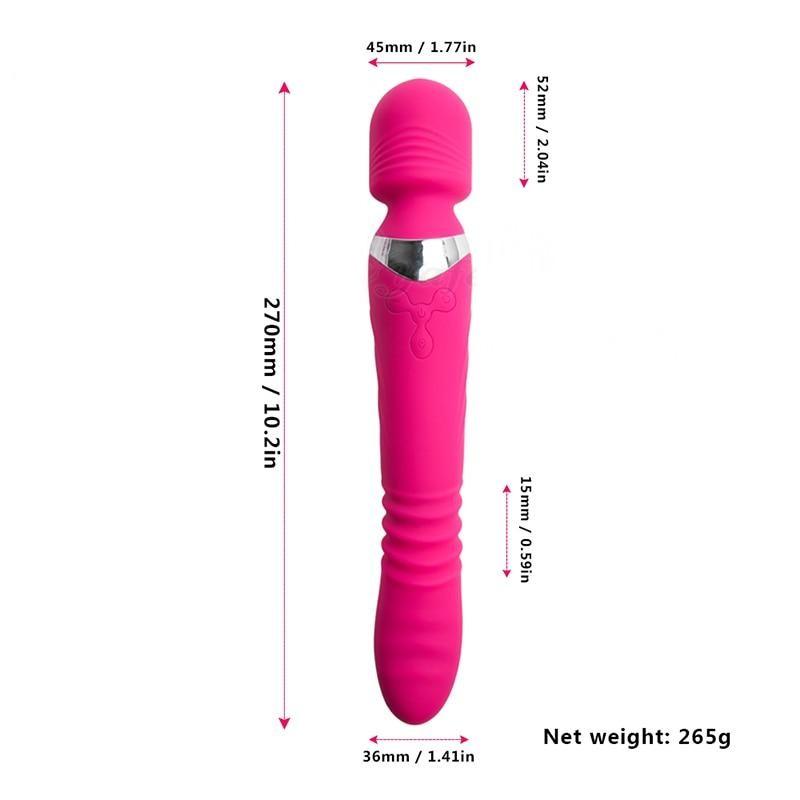 Rotation Heated Dildo Vibrator