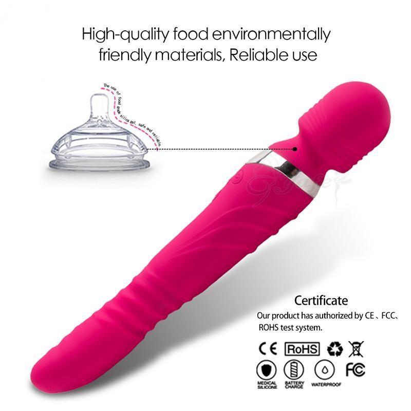 Rotation Heated Dildo Vibrator