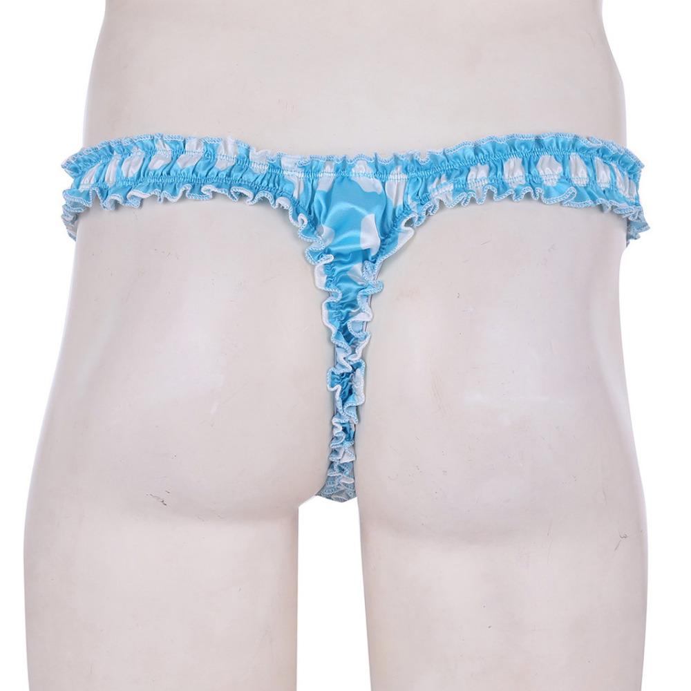 Polka Dot Satin Panties