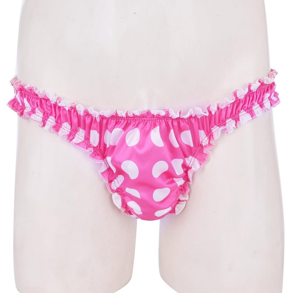 Polka Dot Satin Panties
