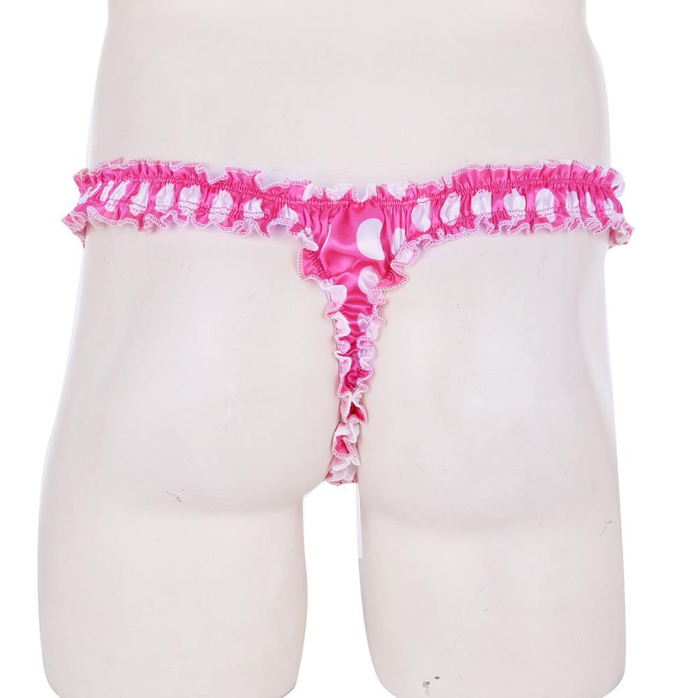 Polka Dot Satin Panties