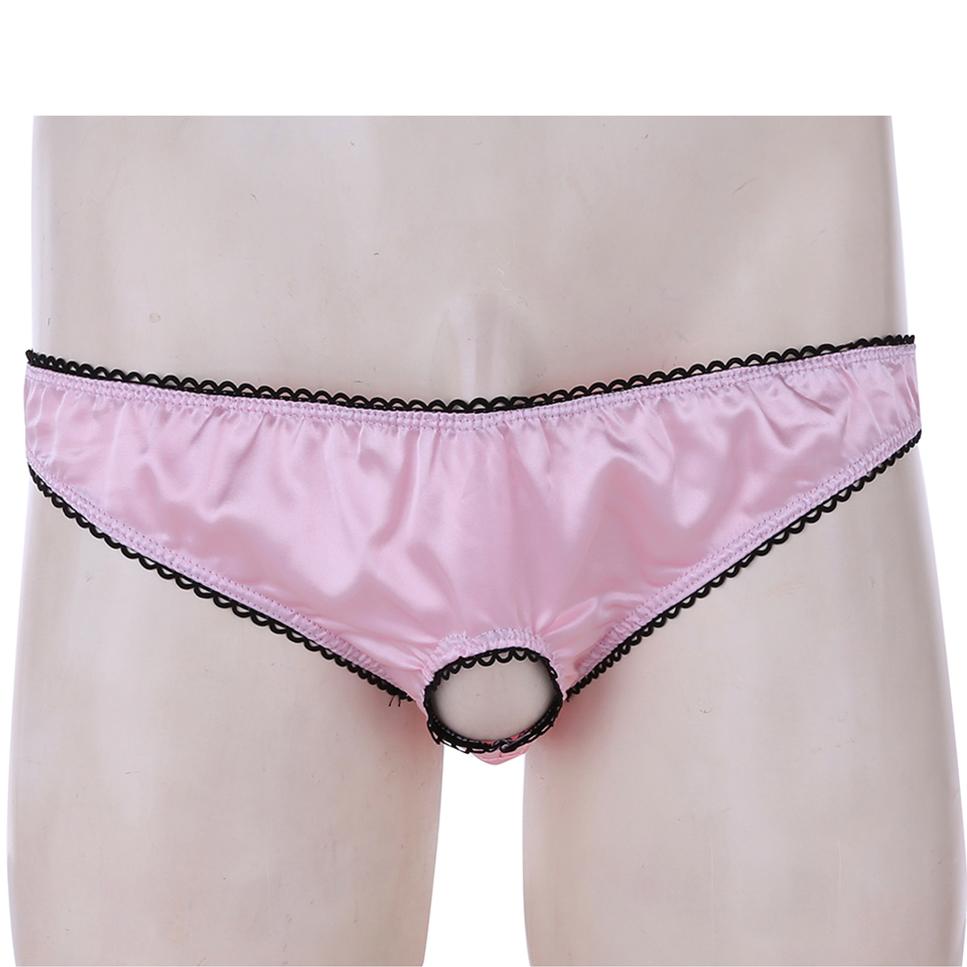 Men Crotchless Erotic Sissy Panties
