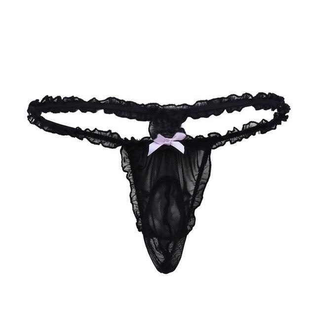 Sissy Panties Mesh G-String