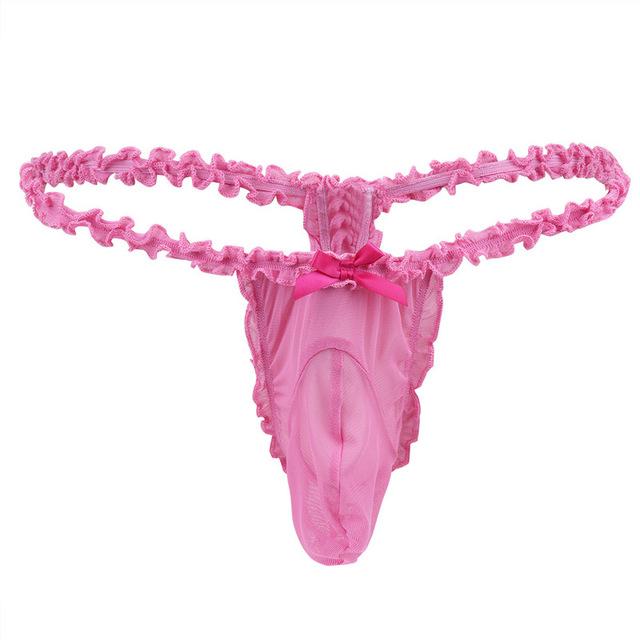 Sissy Panties Mesh G-String