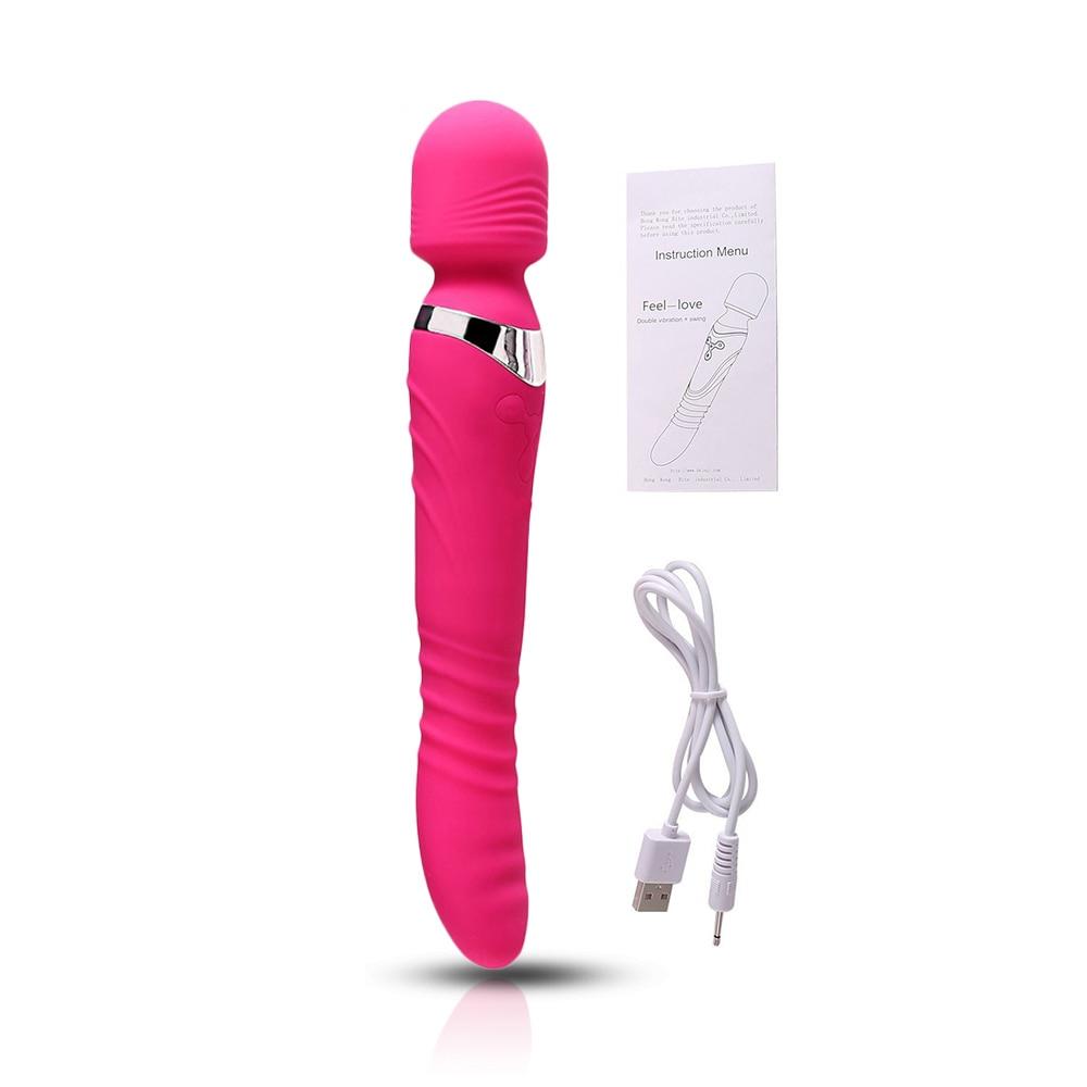 Rotation Heated Dildo Vibrator