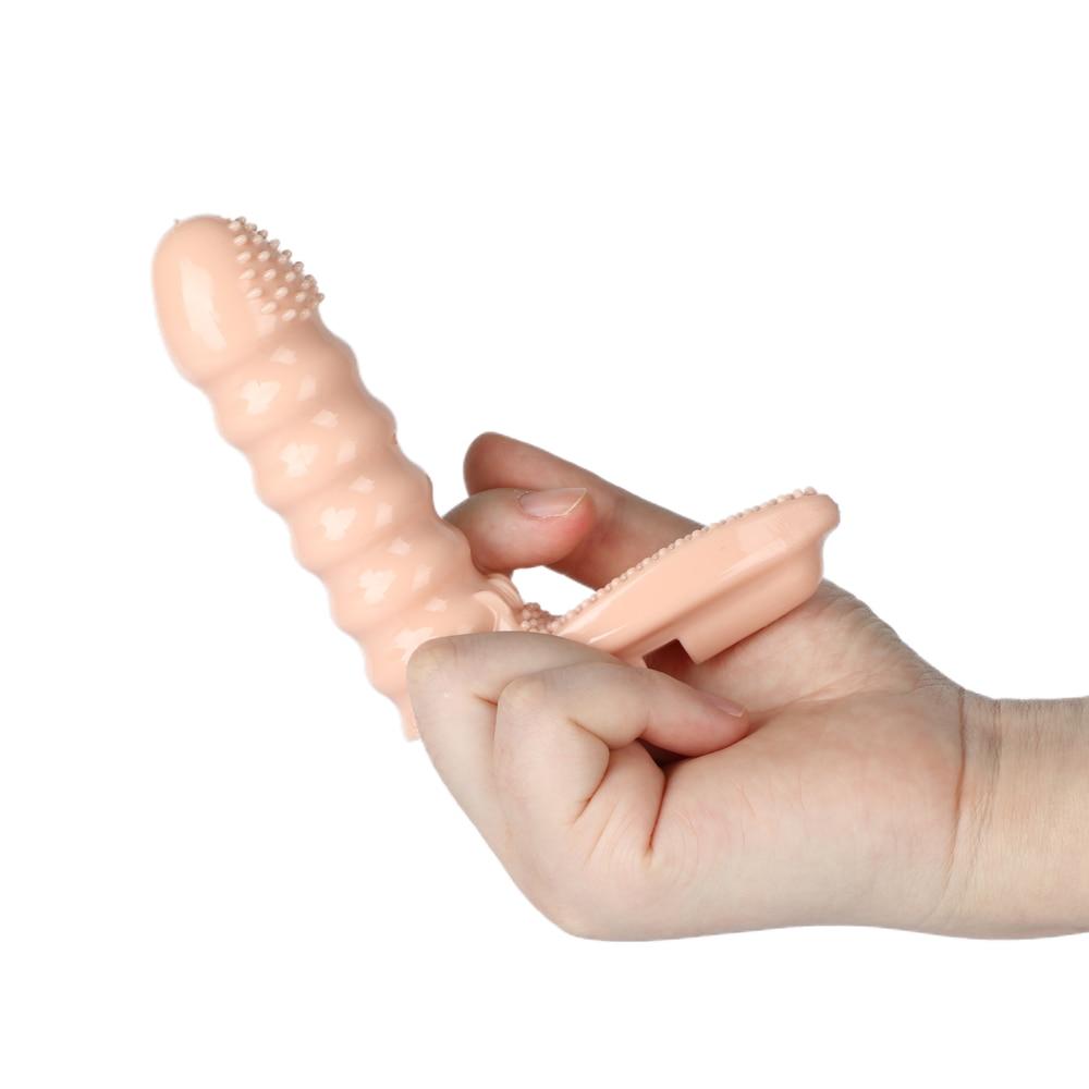 Finger Vibrating Anal Massager Glove