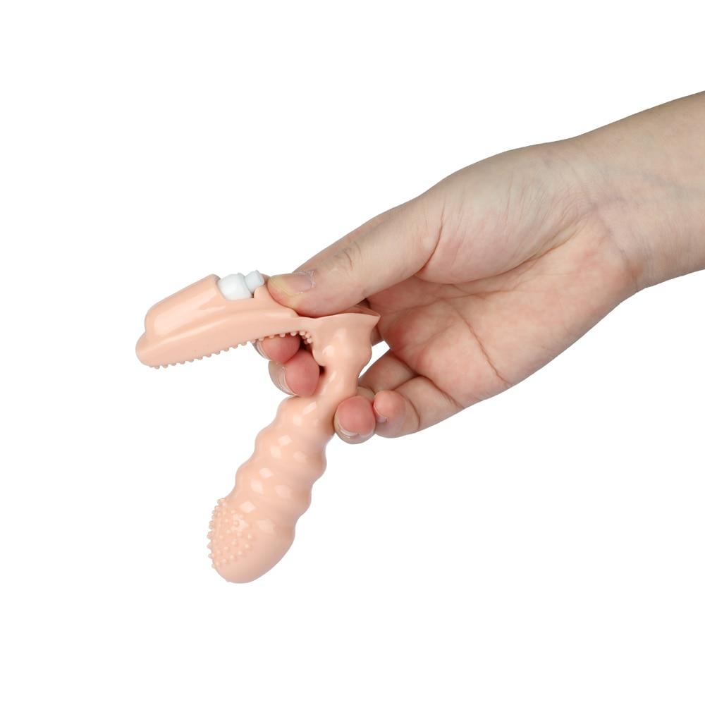 Finger Vibrating Anal Massager Glove