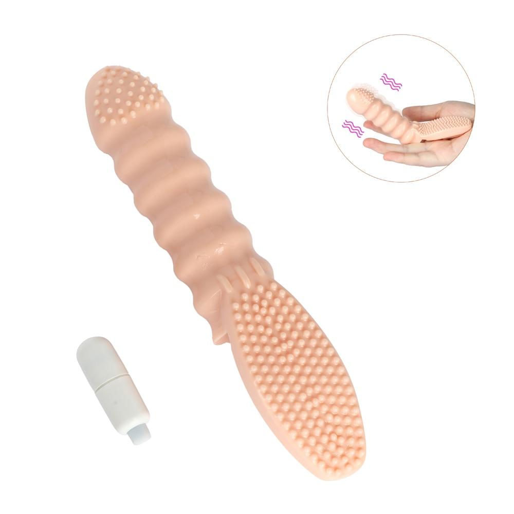 Finger Vibrating Anal Massager Glove