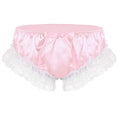 Ruffled Sissy Satin Panties
