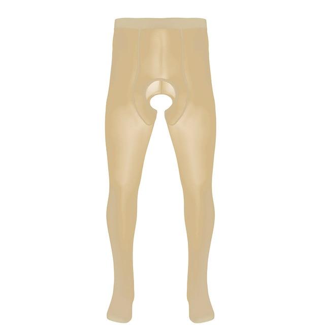 Crotchless Silky Pantyhose