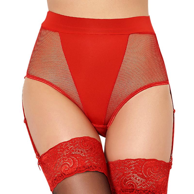 Sissy Mila Mesh Garter Belt