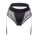 Sissy Mila Mesh Garter Belt