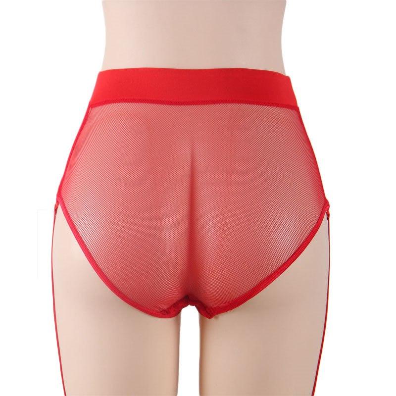 Sissy Mila Mesh Garter Belt