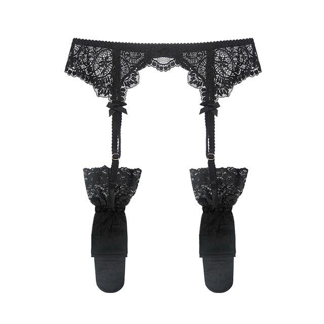 Sissy Laura Garters + Stockings Set