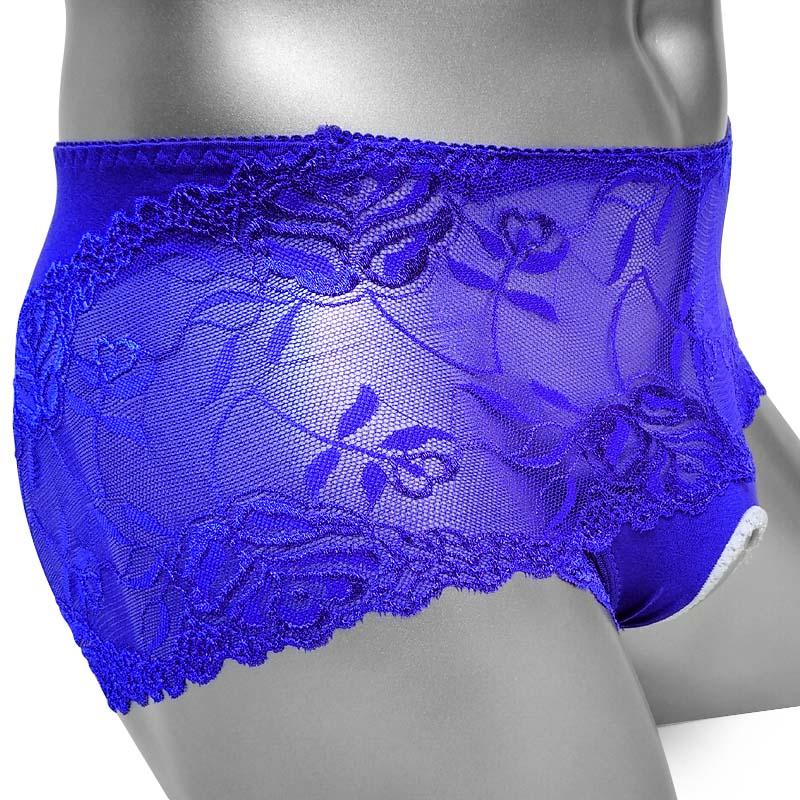 Crotchless Sissy Lace Boxer