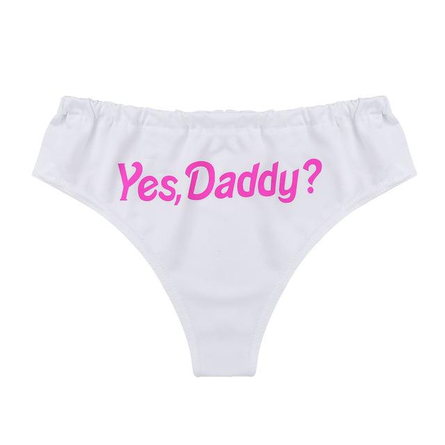 Panties: "Yes, Daddy?" – Sissy Submission Essentials