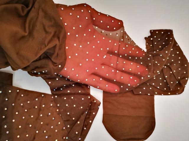 Sissy Night Out Rhinestone Pantyhose