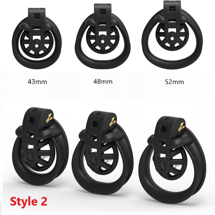 Removable Cobra Chastity Lock with Arc Snap Ring and Catheter – Sissy Lux
