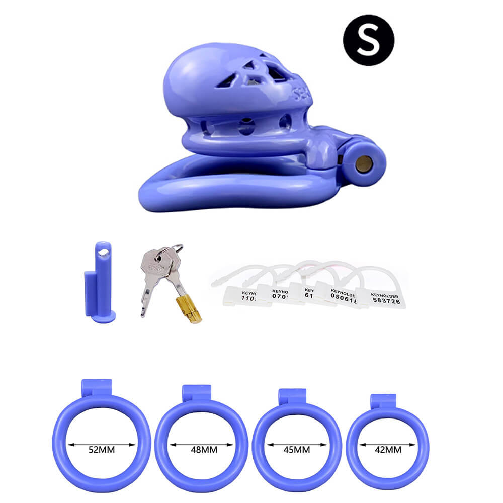 Resin Smooth Integrated Chastity cage