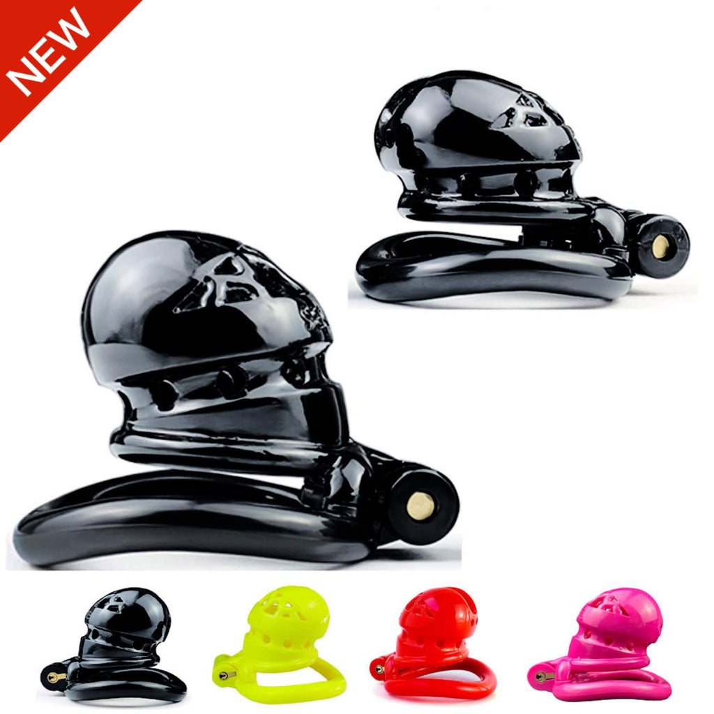 Resin Smooth Integrated Chastity cage