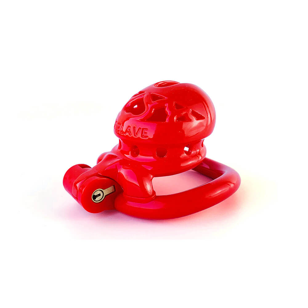 Resin Smooth Integrated Chastity cage