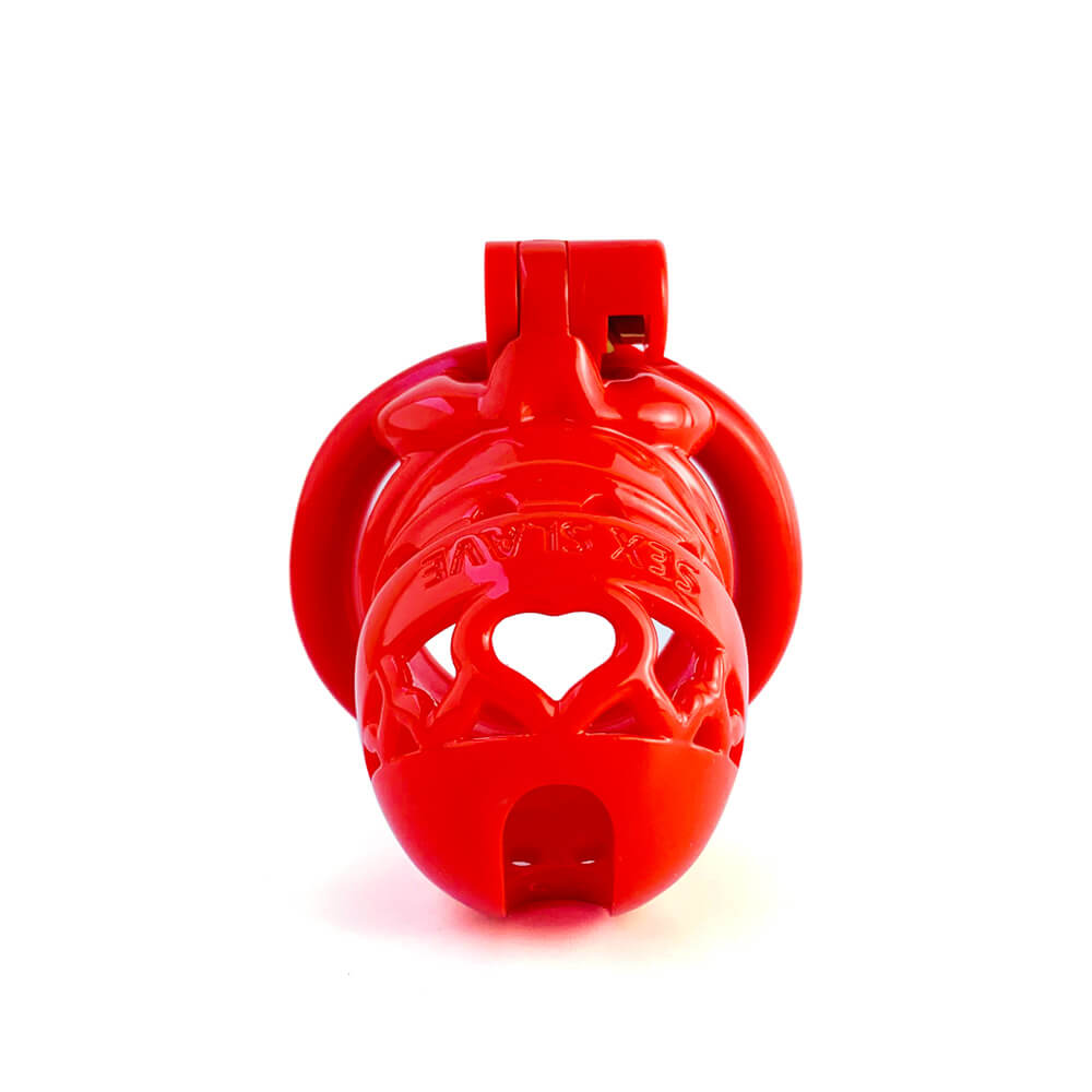 Resin Smooth Integrated Chastity cage