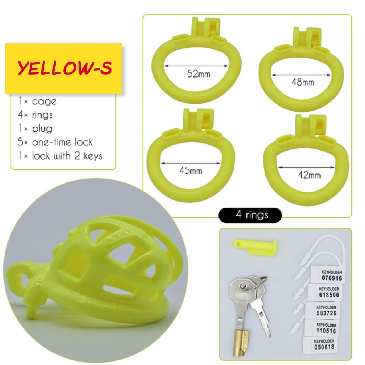 Resin Throne Chastity Cage