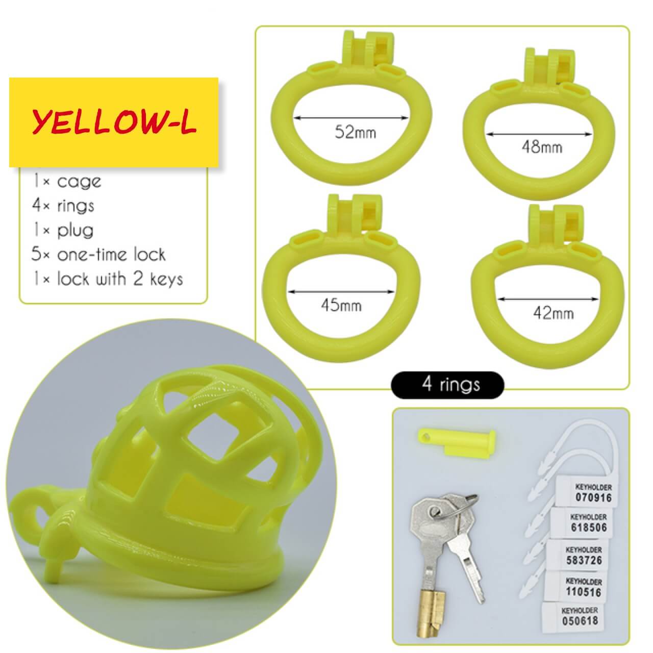 Resin Throne Chastity Cage