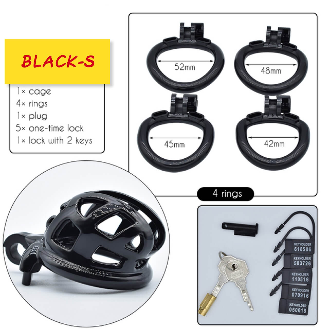 Resin Throne Chastity Cage