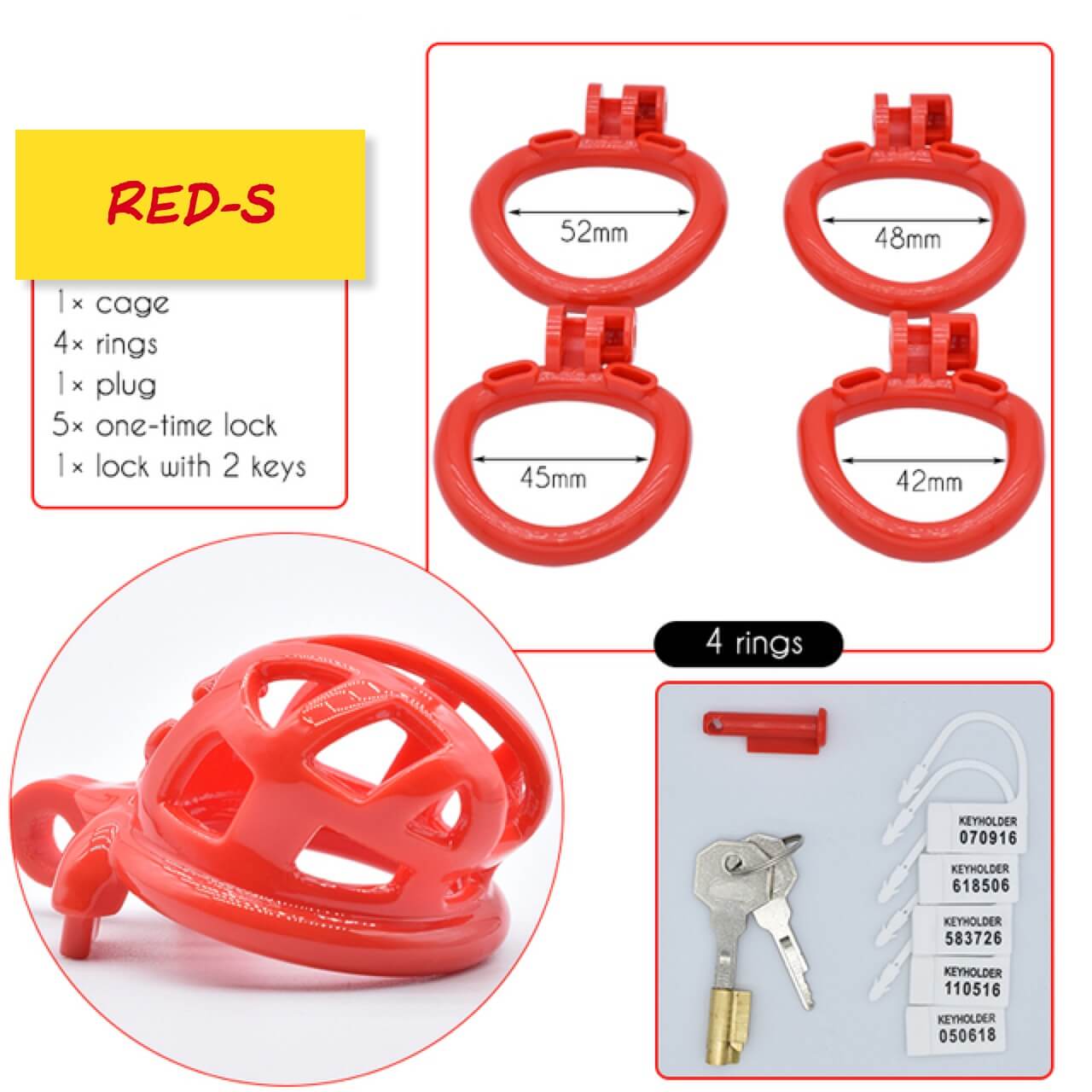 Resin Throne Chastity Cage