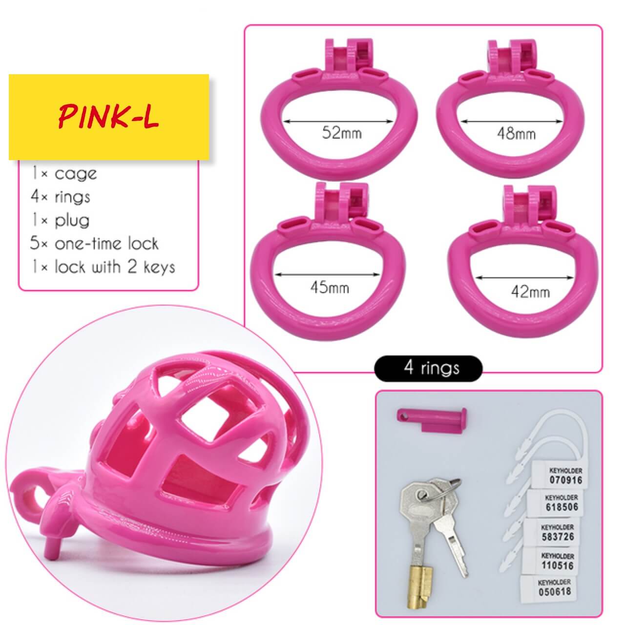 Resin Throne Chastity Cage