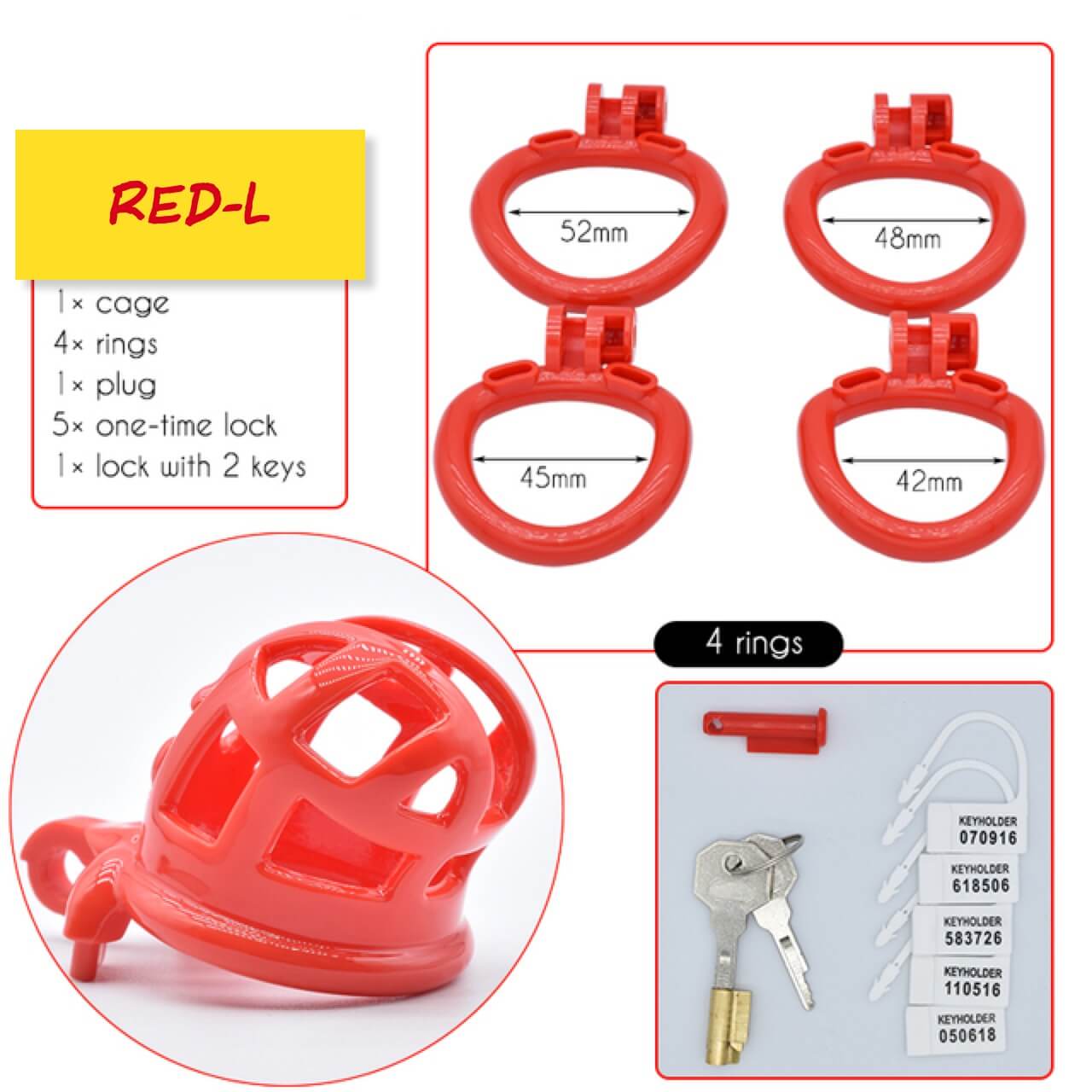 Resin Throne Chastity Cage