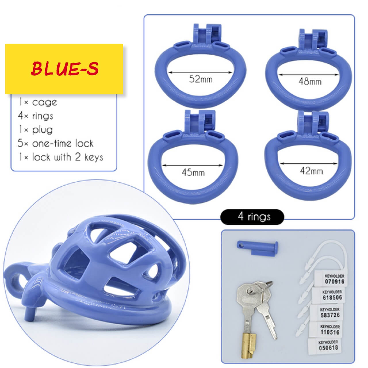 Resin Throne Chastity Cage
