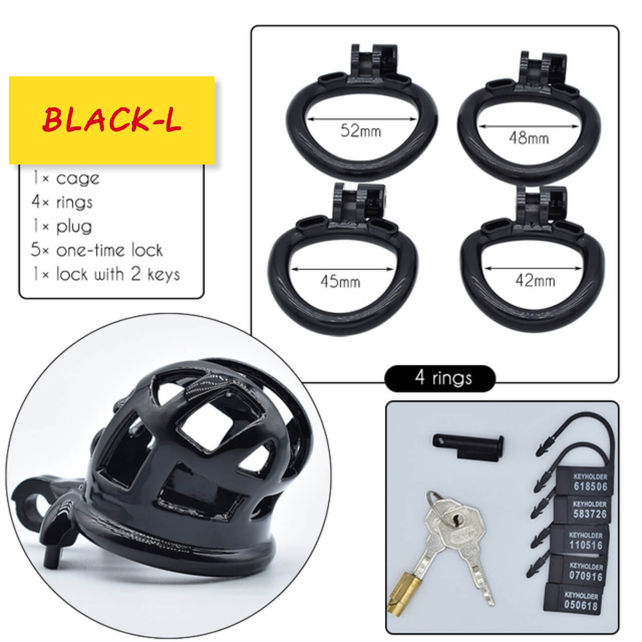 Resin Throne Chastity Cage