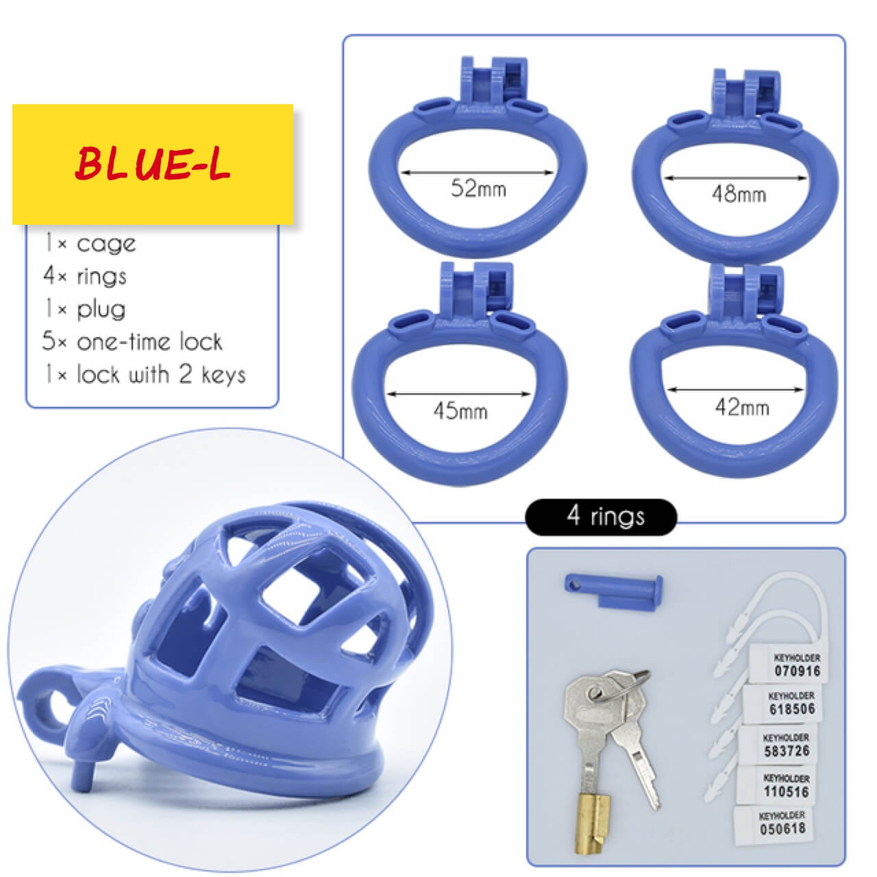 Resin Throne Chastity Cage