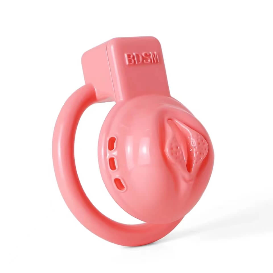 Short 3D Printed Pussy Vaginal Male Cock Cage