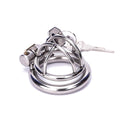 Small Chastity Device 1.10 inches, 1.58 inches, and 2.04 inches long