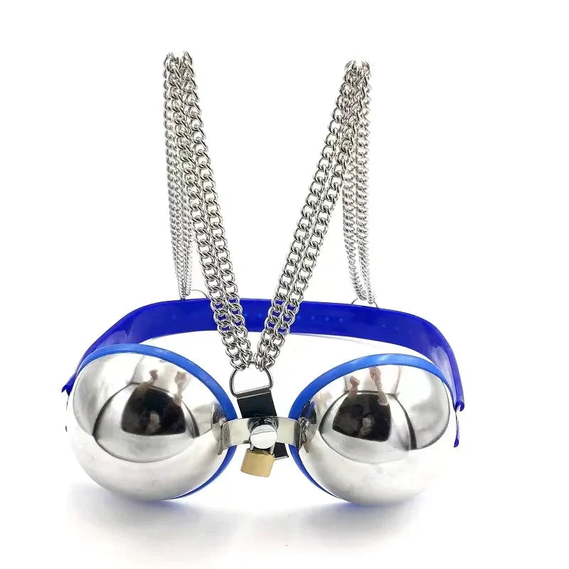 Stainless Steel Female Chastity Bra