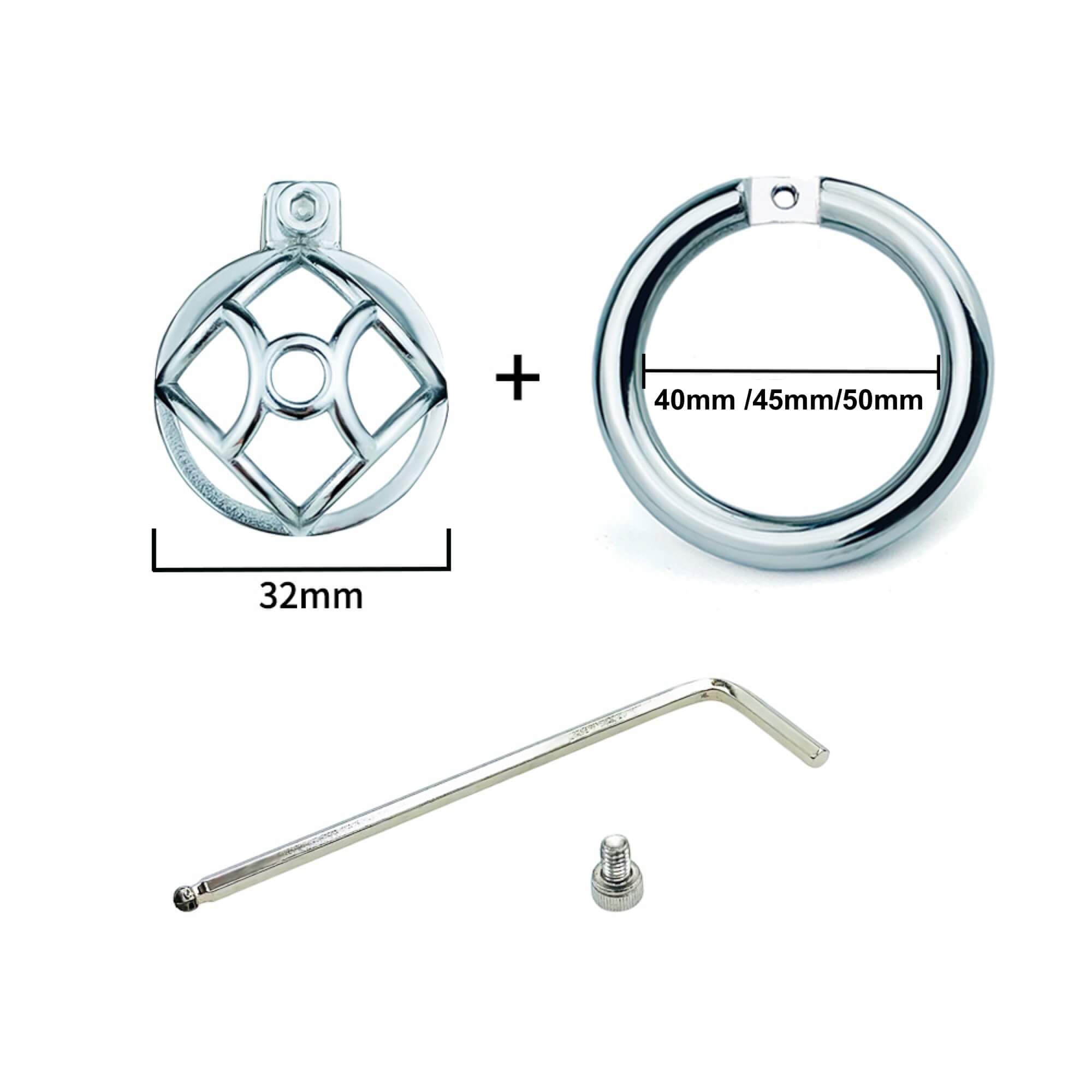 Stainless Steel Light Breathable Device 0.98 Inches Long