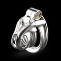 Small Stainless Steel Python V7.0 Chastity Device