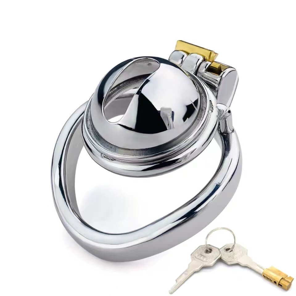 Stainless Steel Small Male Chastity Device Penis Cage