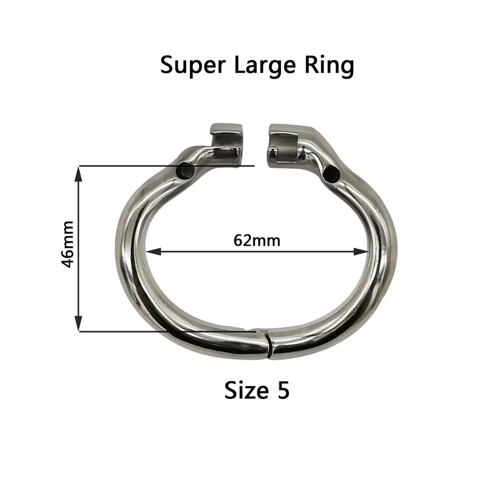 CC23 Stainless Steel Stealth Lock Male Chastity Device